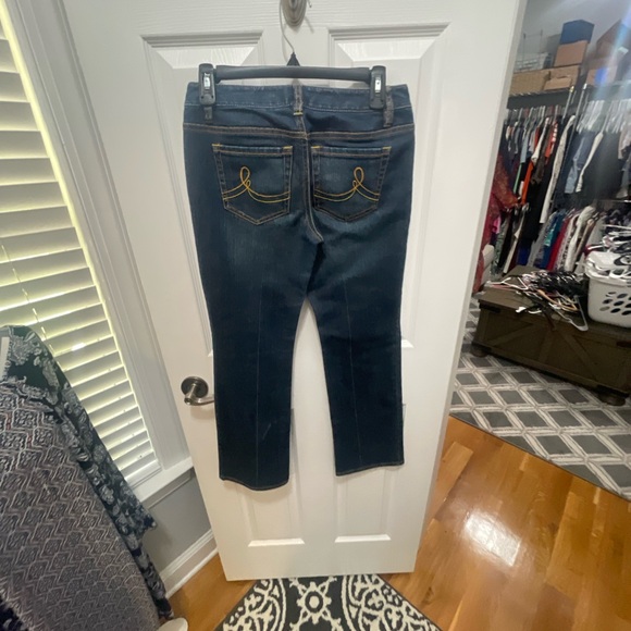 Ann Taylor loft jeans boot cut size 0 petite - Picture 4 of 9